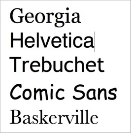 typefaces